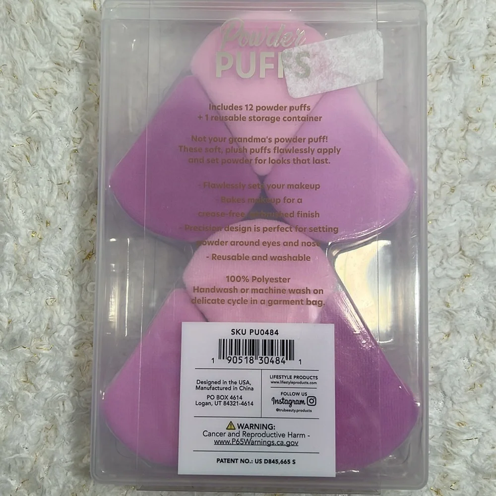Powder Puffs Set, build blend, contour‎ set